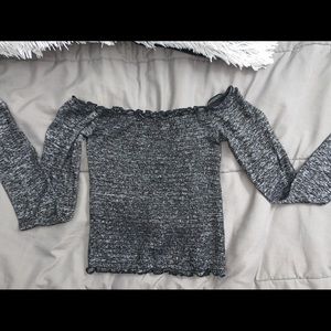 Long Sleeve off the shoulder top